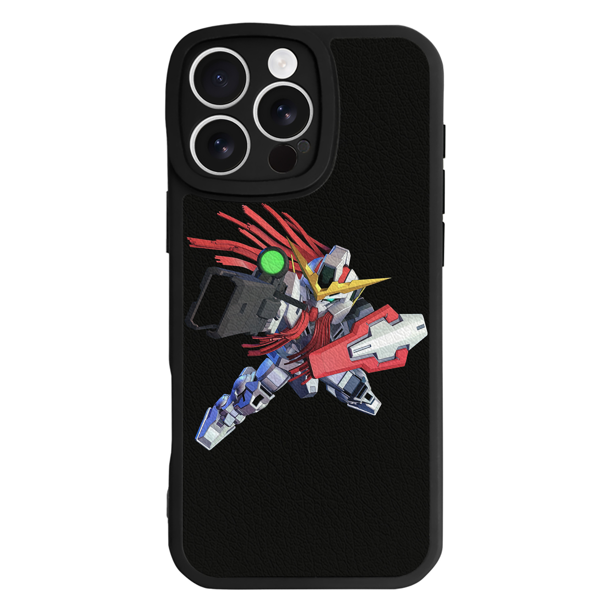 （画像用） 機動戦士ガンダム Mobile Suit Gundam 【iPhone 16シリーズ対応】シリコンスマホケース（レザー調） 材質：シリコン